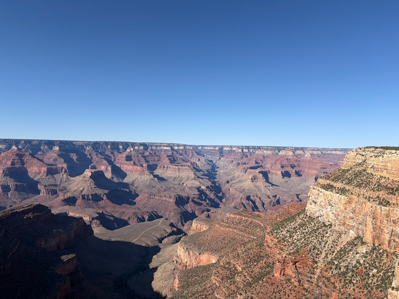 Wide Grand Canyon landscape